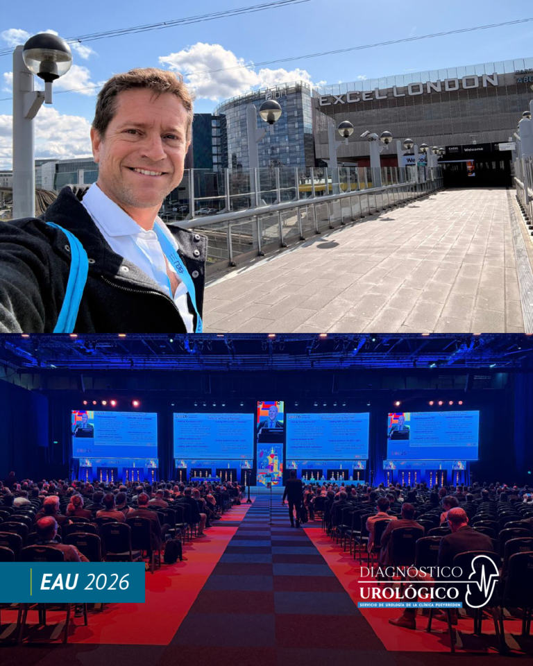 El Dr. Luis Vázquez Ávila participó del Congreso de la Asociación Europea de Urología en Londres
