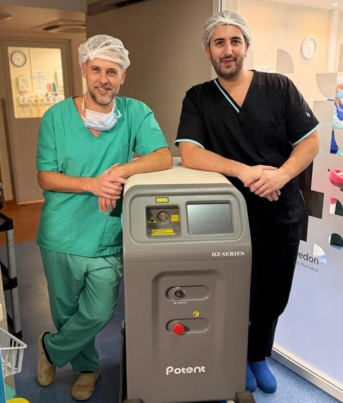 Incorporamos un láser Holmium de alta potencia para el tratamiento de litiasis urinarias y próstata